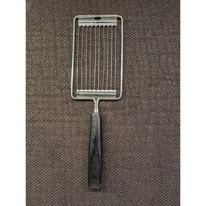 Vintage EKCO USA Wire Cheese Slicer Black Composite Handle Kitchen Utensil MCM